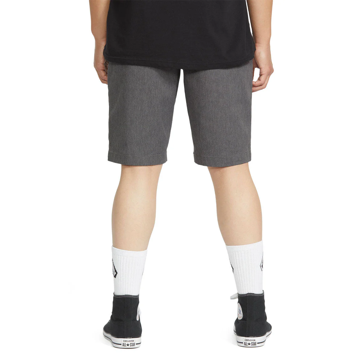 Volcom Frickin Modern Stretch 21 Shorts - Charcoal Heather 2025 - Image 3
