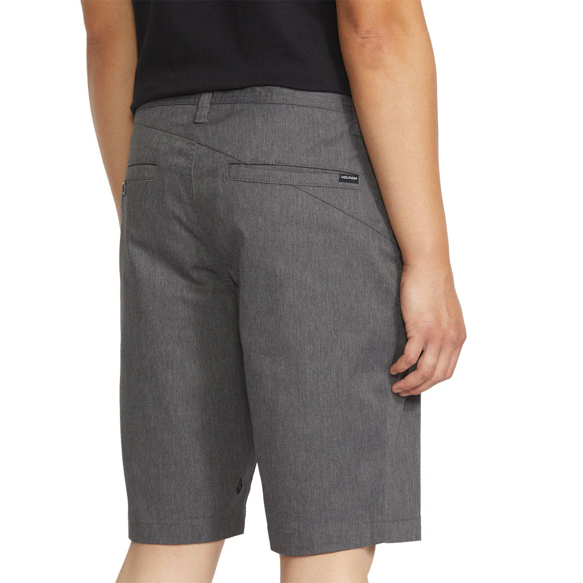 Volcom Frickin Modern Stretch 21 Shorts - Charcoal Heather 2025 - Image 4