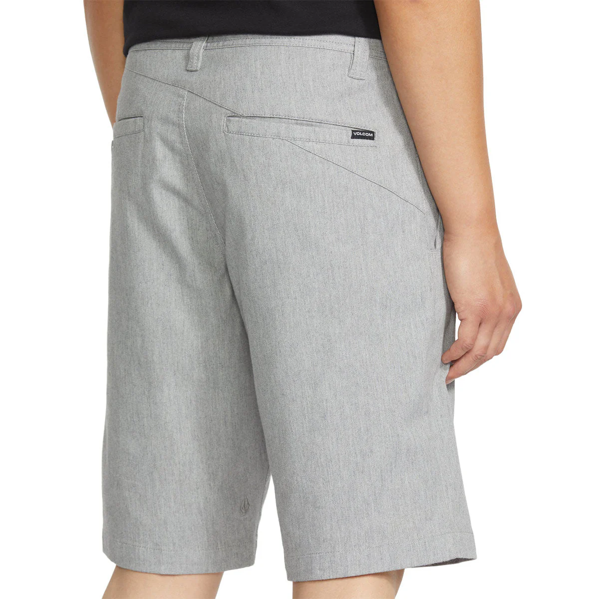 Volcom Frickin Modern Stretch 21 Shorts - Tower Grey - Image 4