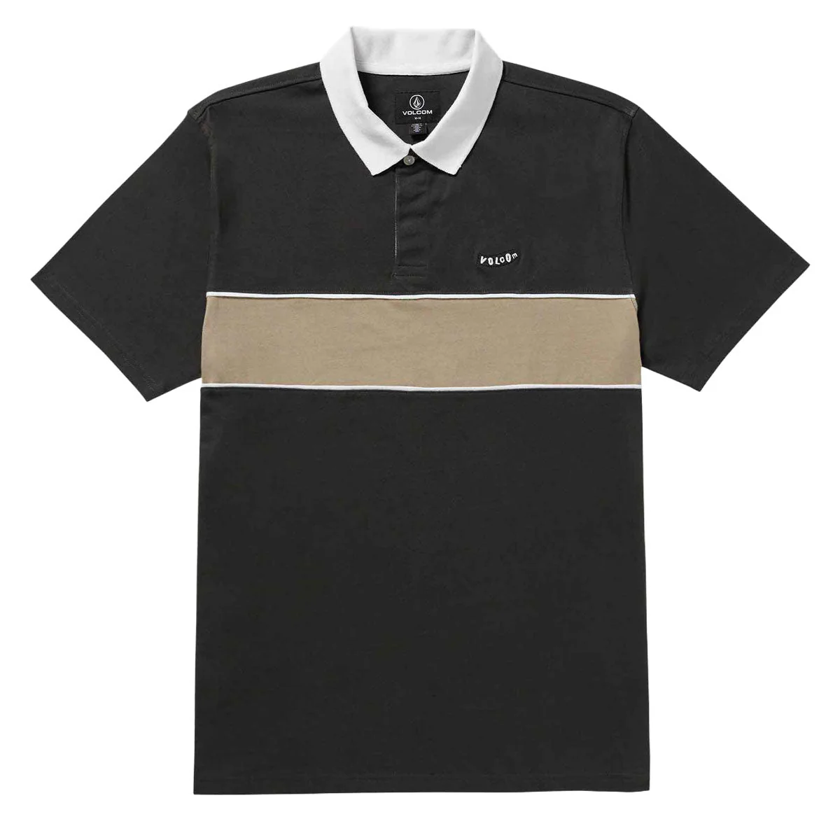 Volcom Gemstone Polo Shirt - Stealth - Image 4