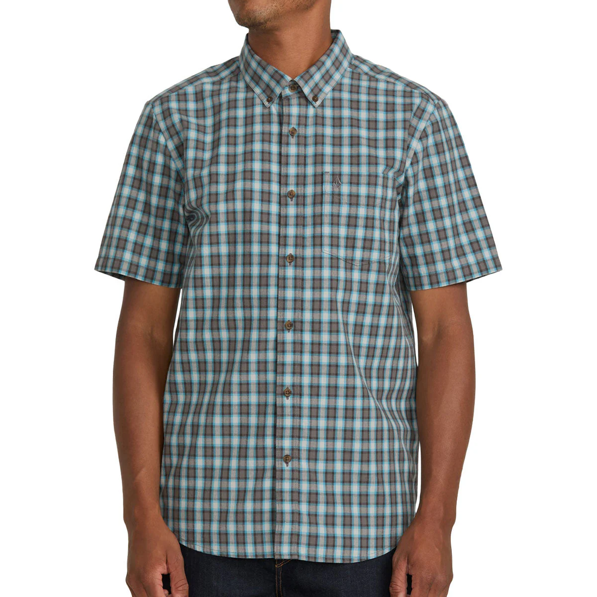 Volcom Morphew Shirt - Used Blue