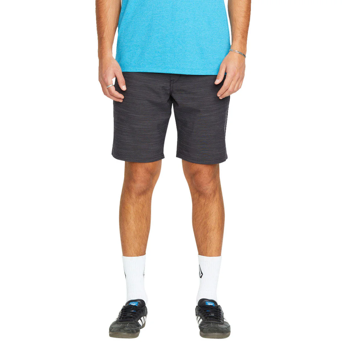 Volcom Slub Frickin Cross Shred Hybrid 20 Shorts - Black - Image 3