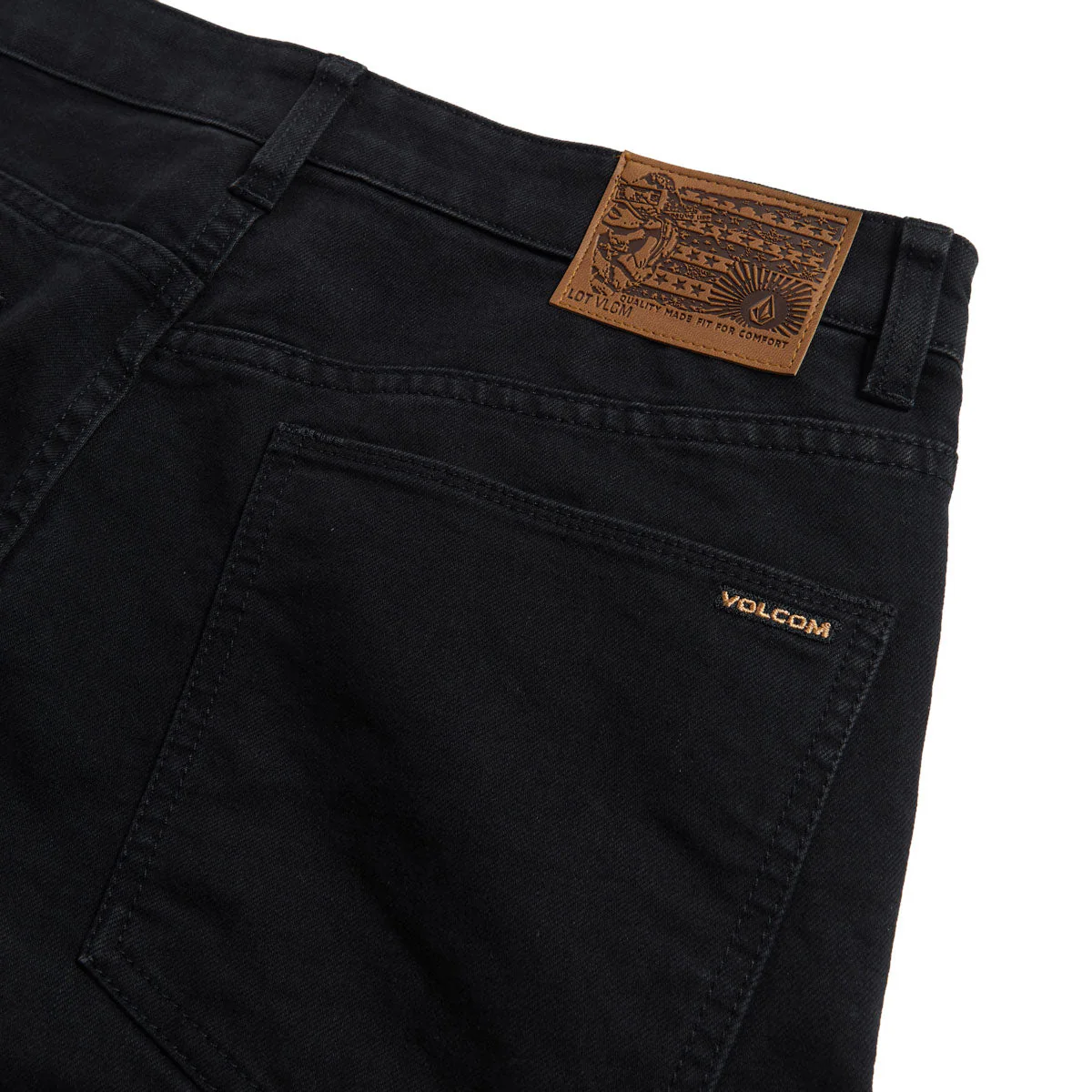 Volcom Solver Denim Jeans - Black Out 2026 - Image 3