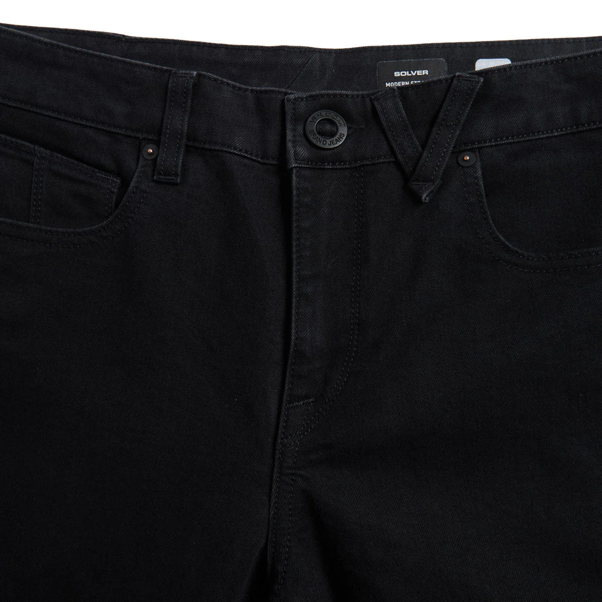 Volcom Solver Denim Jeans - Black Out 2026 - Image 5
