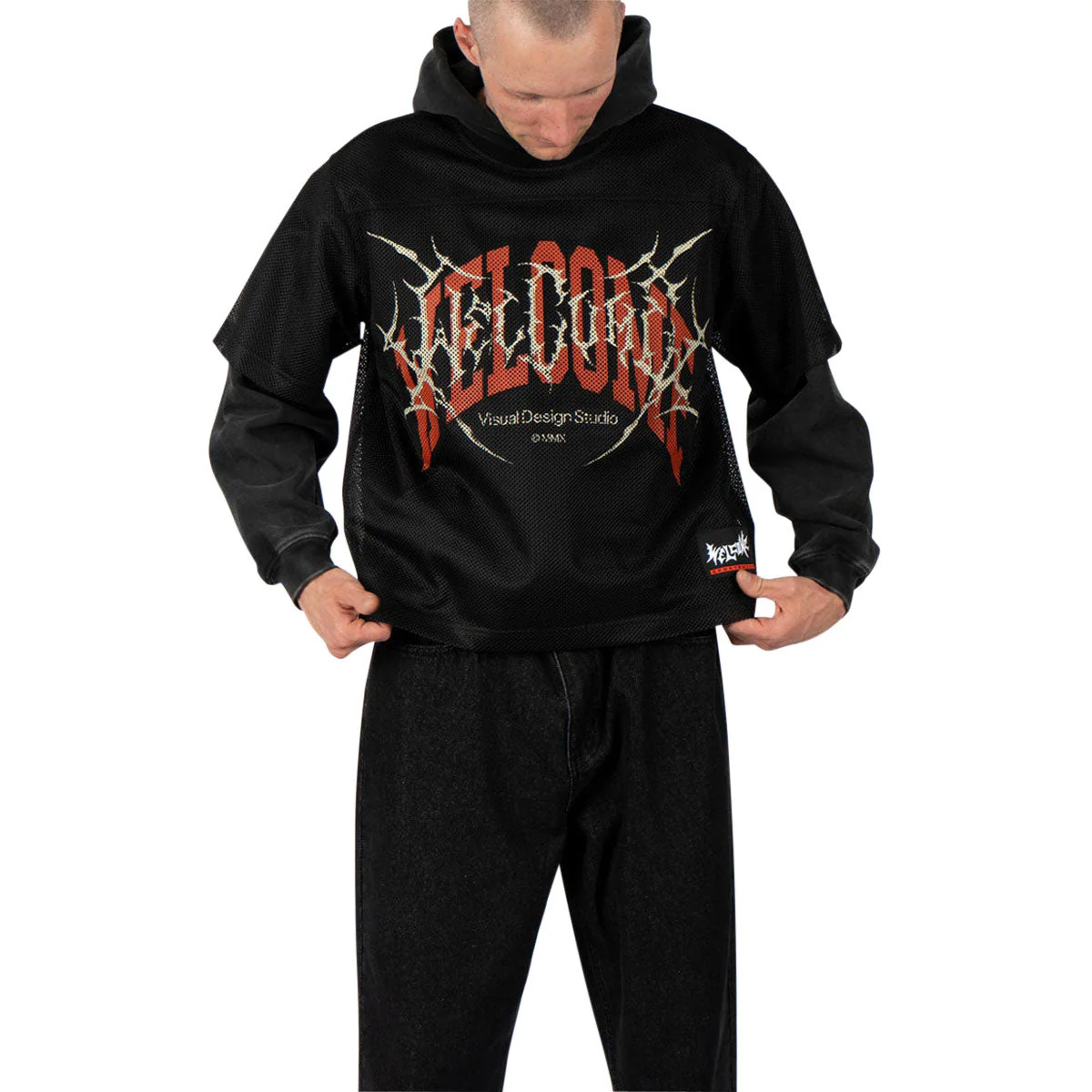 Welcome Coupled Practice Jersey - Black - Image 2