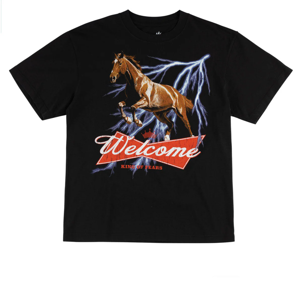 Welcome King Of Fears T-Shirt - Black
