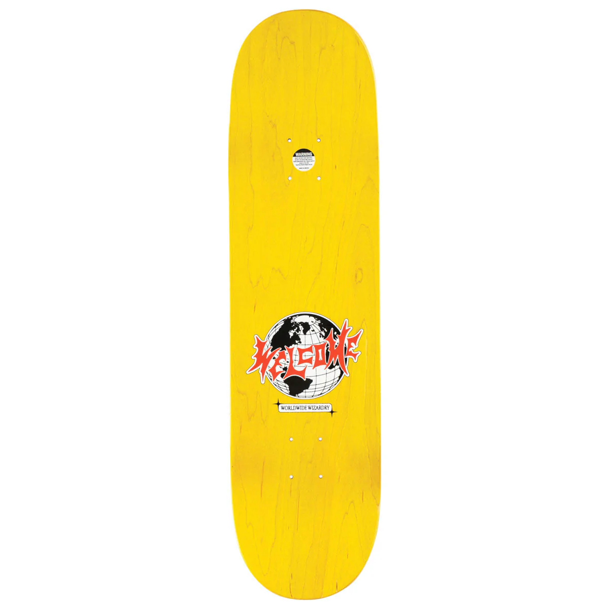 Welcome Mace Skateboard Deck - Black - 8.25" - Image 2