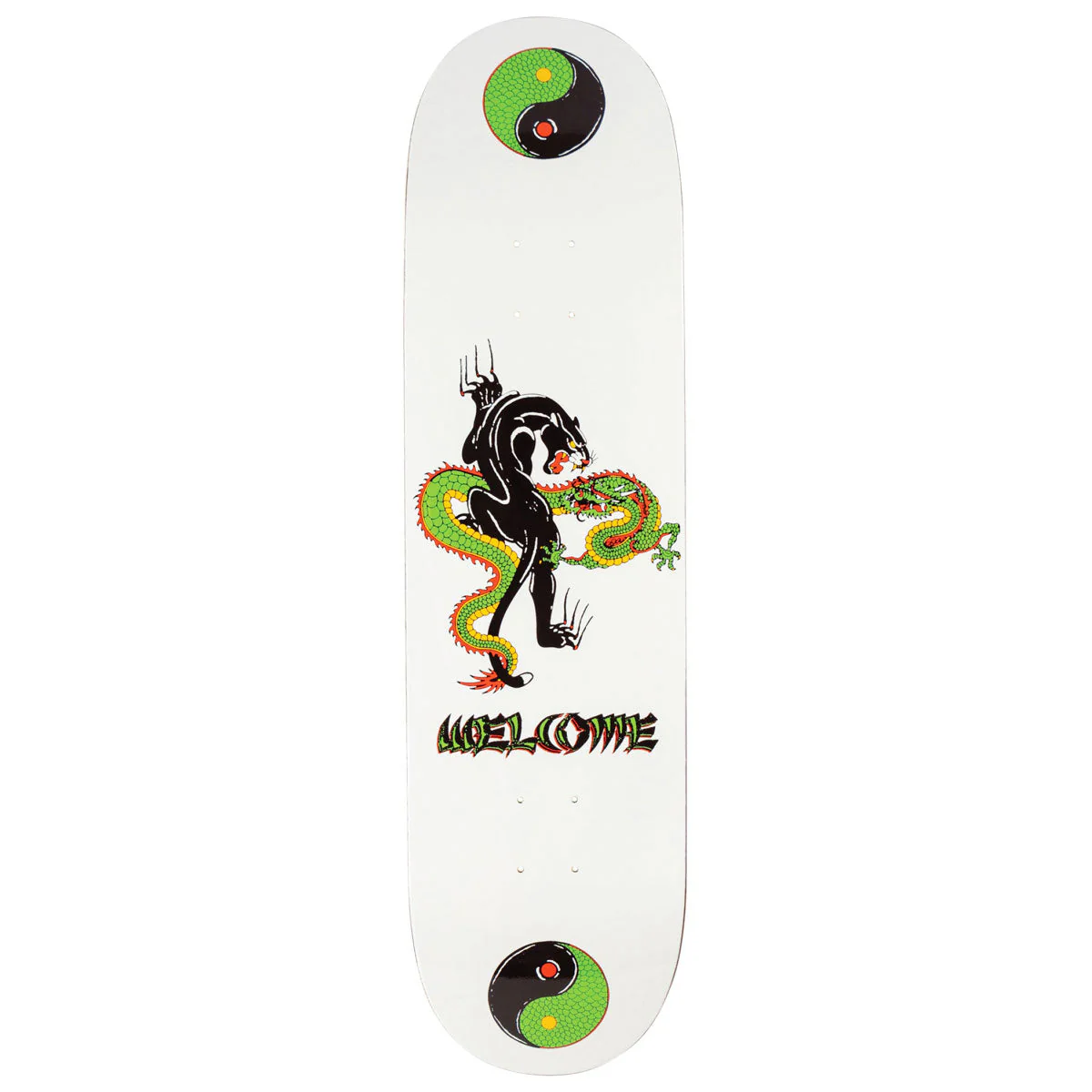 Welcome Opps Skateboard Deck - White - 8.50"
