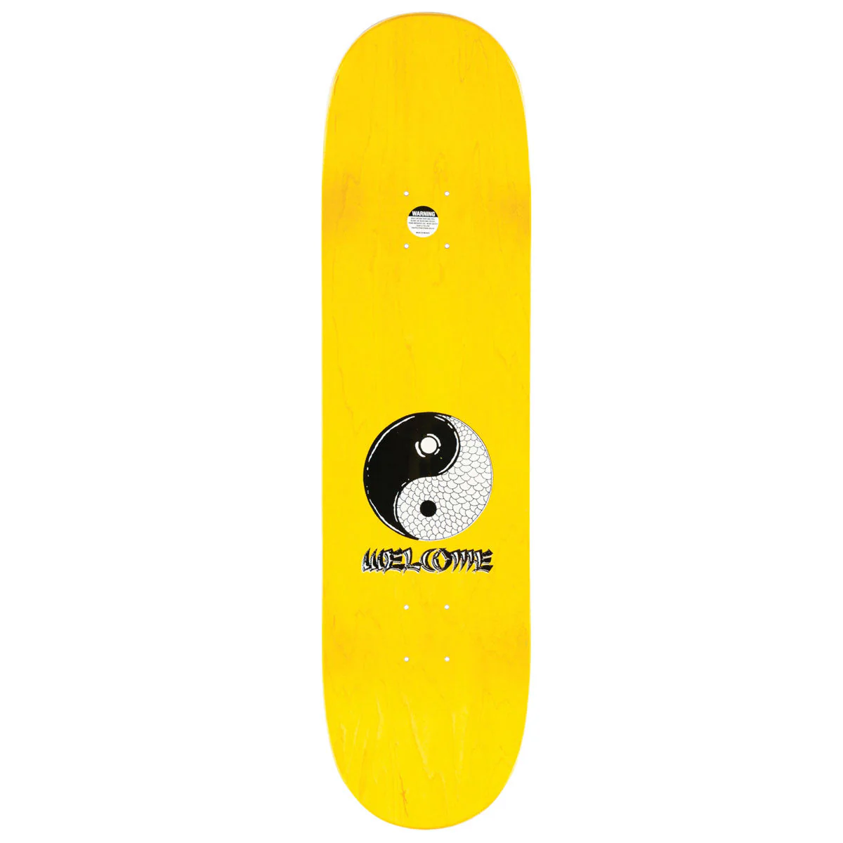 Welcome Opps Skateboard Deck - White - 8.50" - Image 2