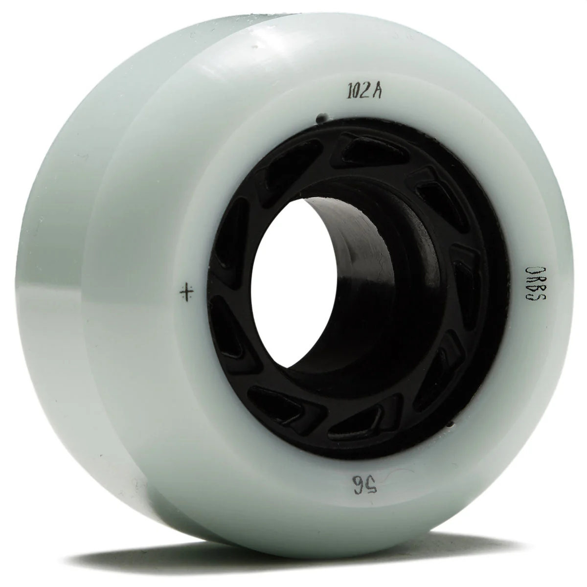 Welcome Orbs Ghost Lites 101a Skateboard Wheels - Light Blue/Black - 56mm