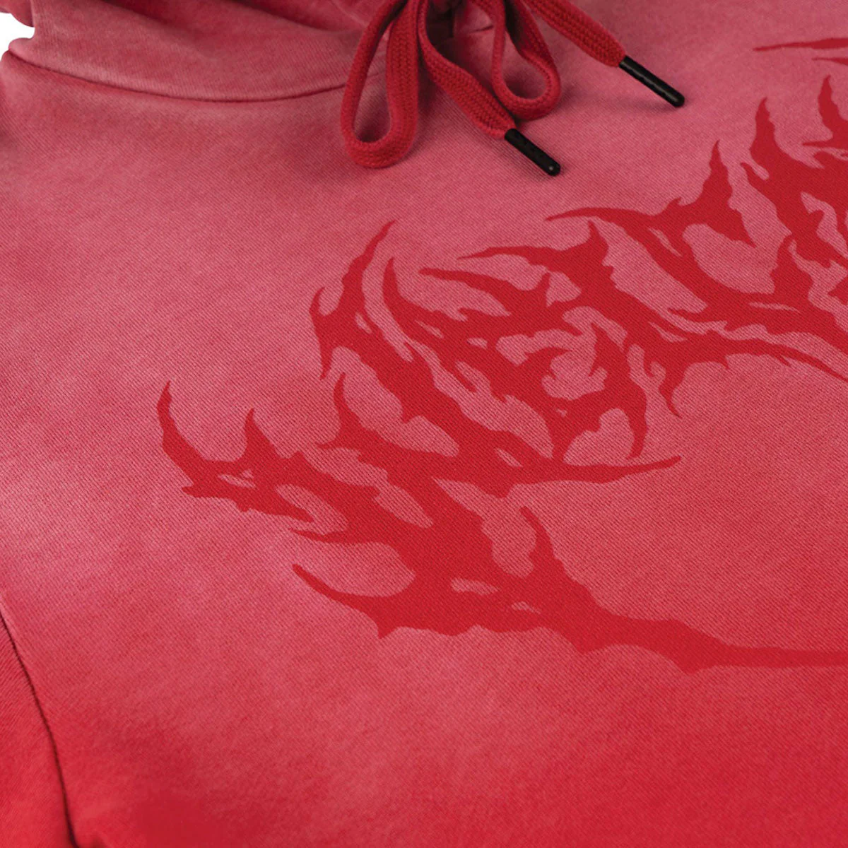 Welcome Phantom Sun Fade Hoodie - Red Fade - Image 3