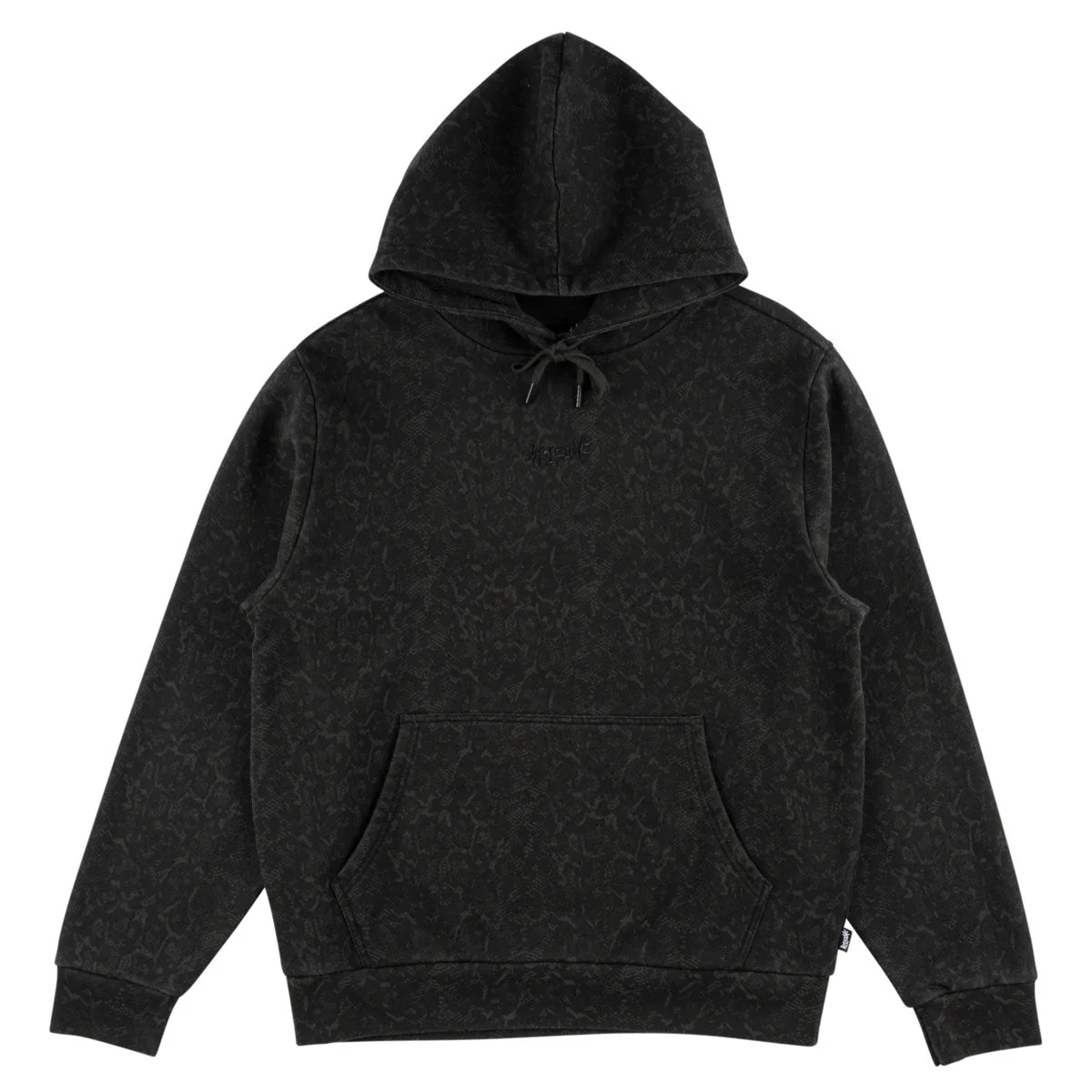 Welcome Serpent Animal Print Hoodie - Black