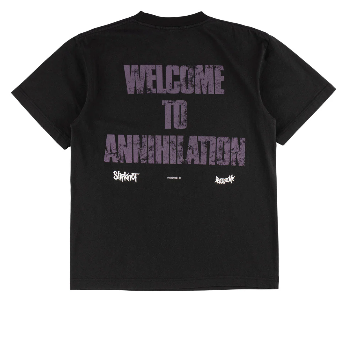 Welcome x Slipknot Annihilation T-Shirt - Black - Image 2