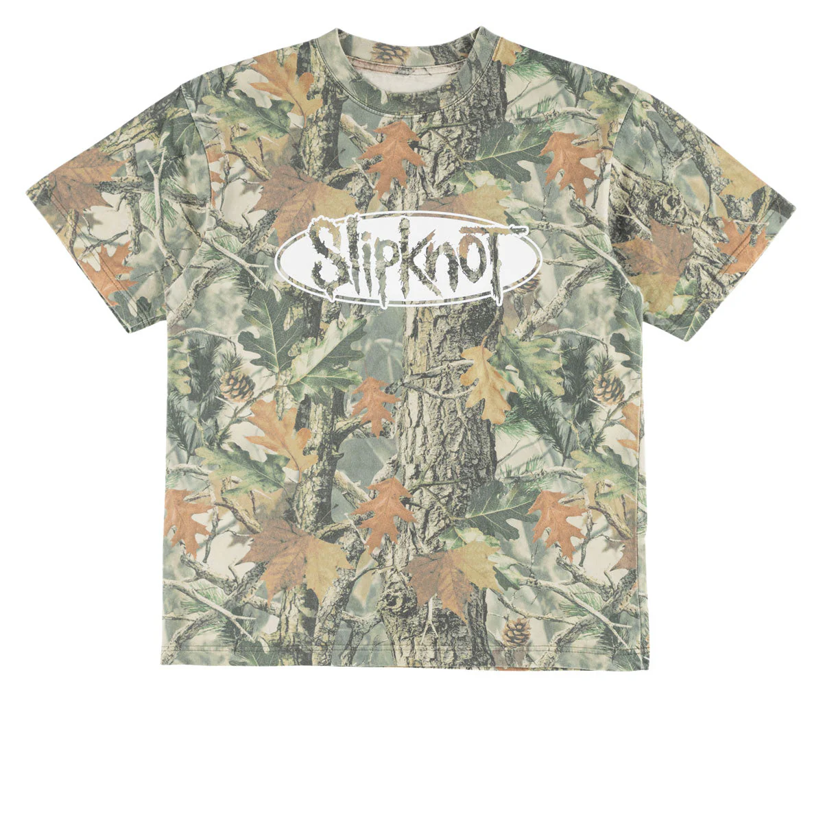 Welcome x Slipknot Oval Camo T-Shirt - Camo