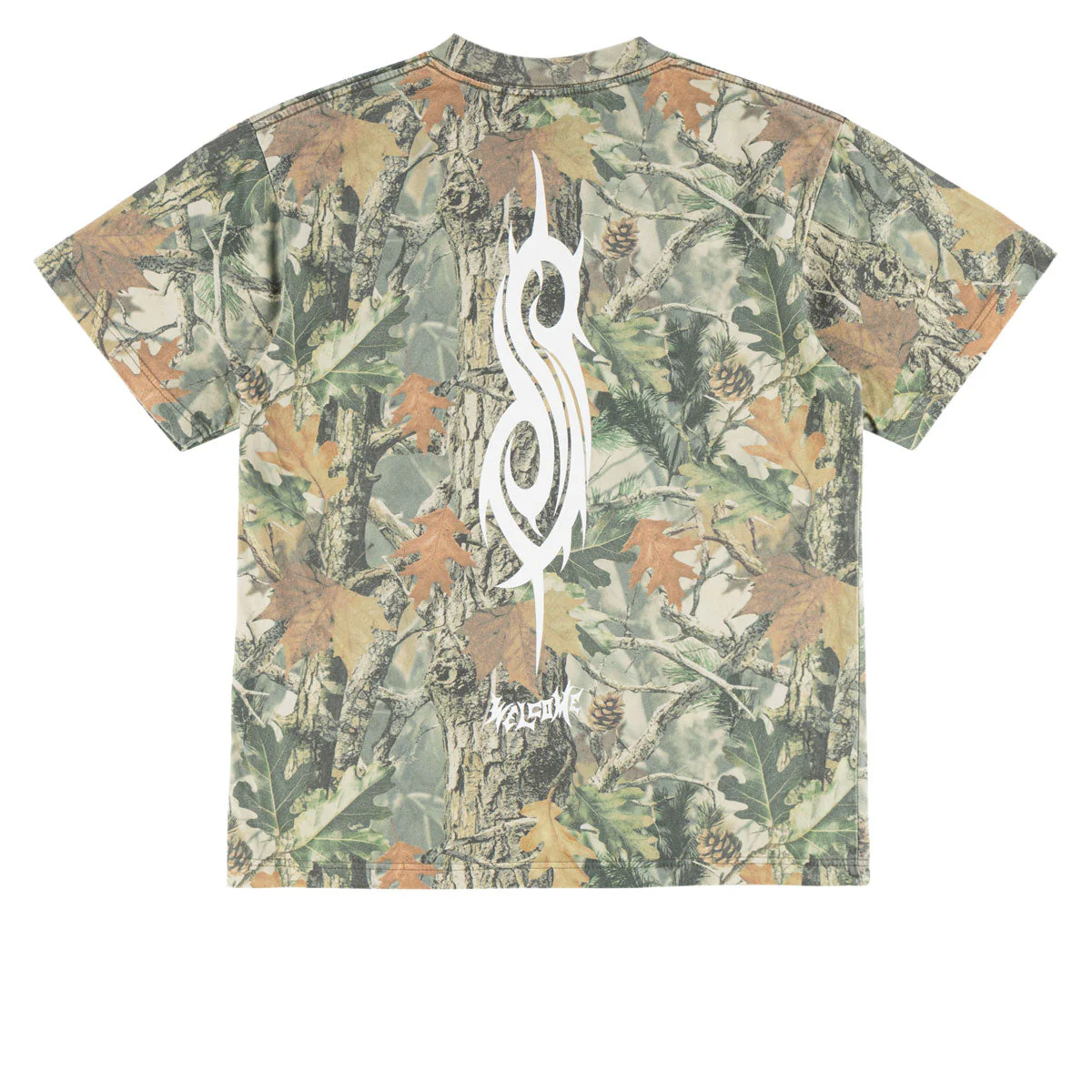 Welcome x Slipknot Oval Camo T-Shirt - Camo - Image 2