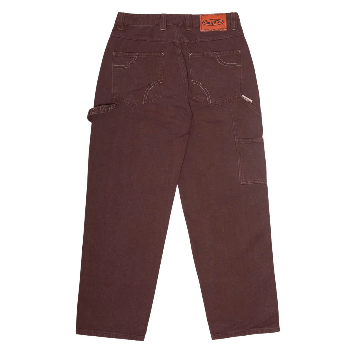 WKND Damn Near Carpenter Single Knee Canvas Pants - Brown - Image 2