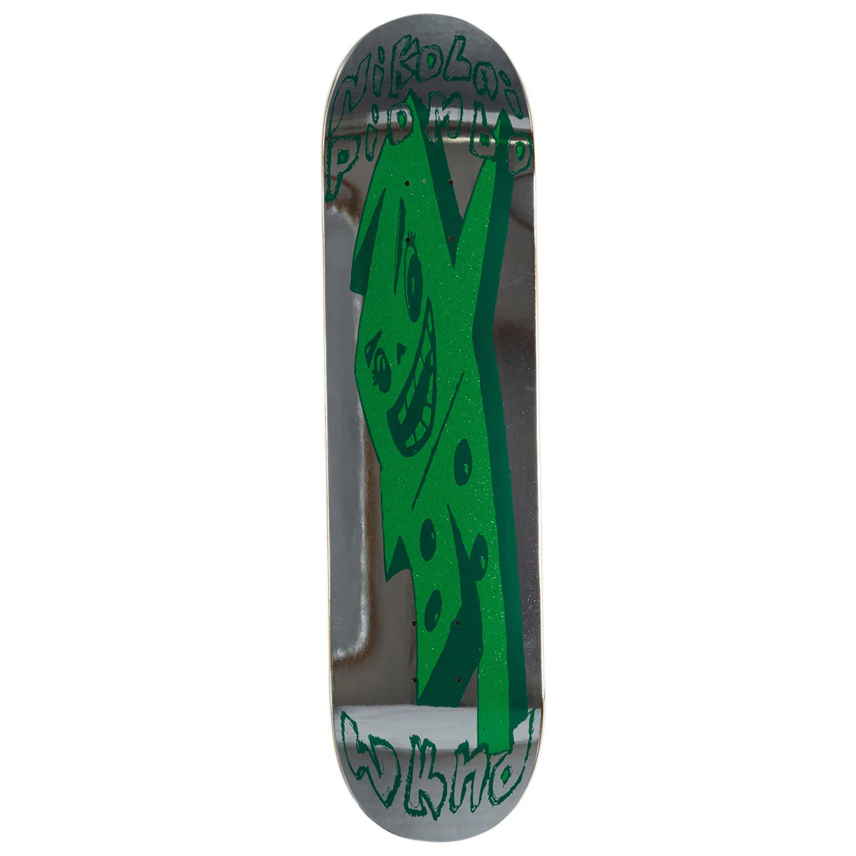 WKND Domino Nikolai Piombo MC Skateboard Deck - Silver - 8.00"
