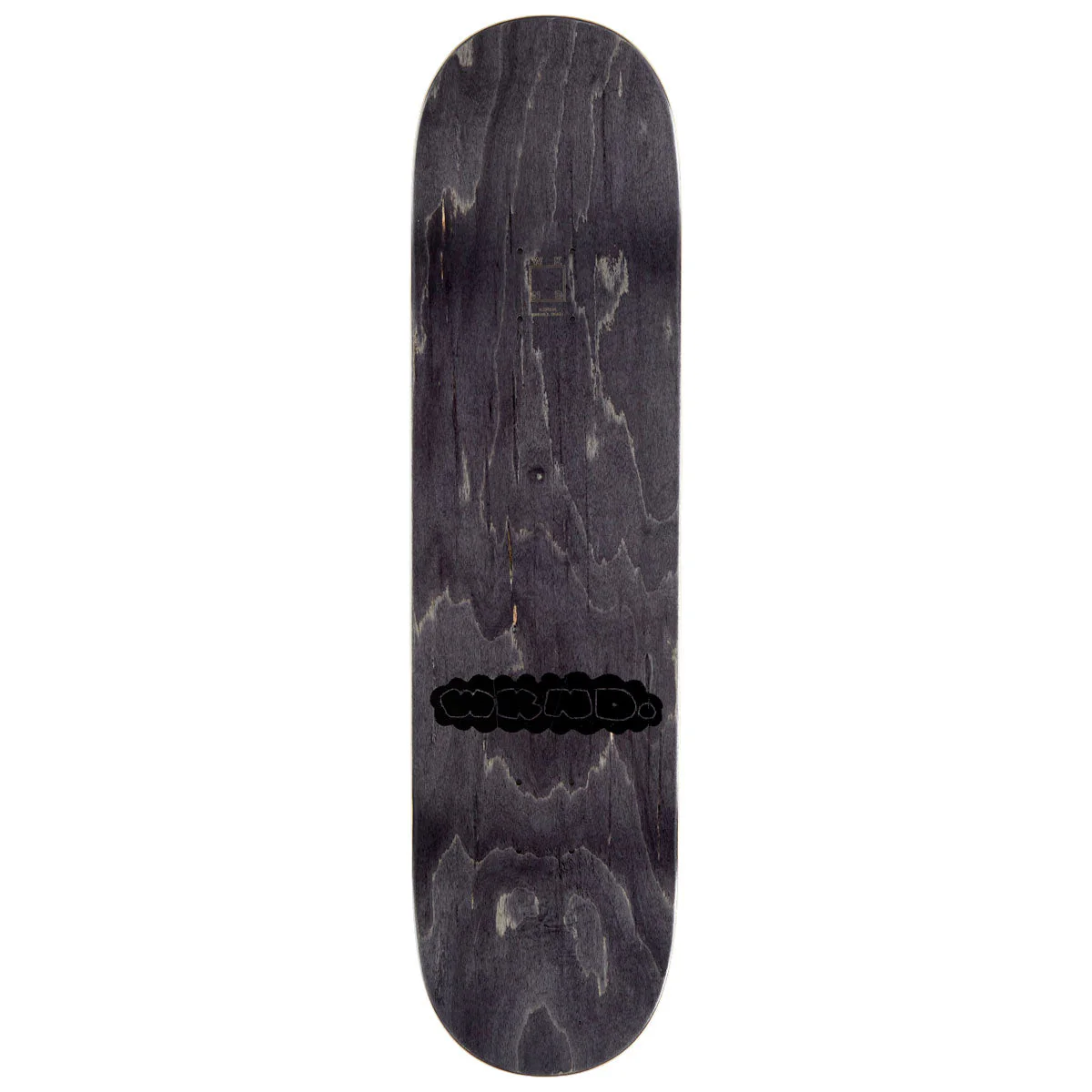 WKND Dusted Team SN Skateboard Deck - Black - 8.125" - Image 2