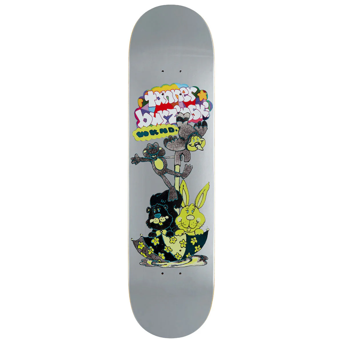 WKND Fairweather Tanner Burzinski MC Skateboard Deck - Silver - 8.50"