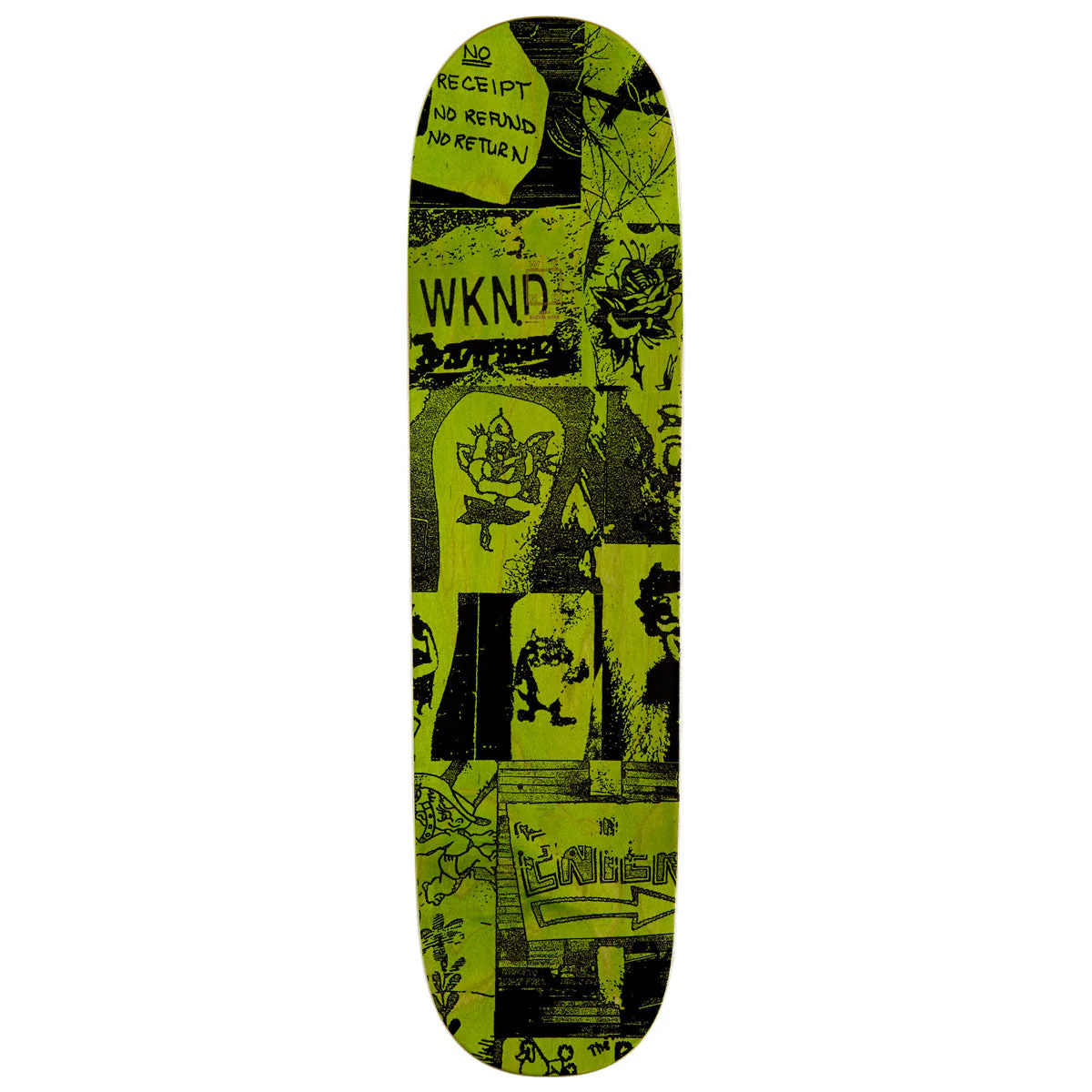 WKND Forever Tom Karangelov SN Skateboard Complete - Red - 8.60" - Image 2
