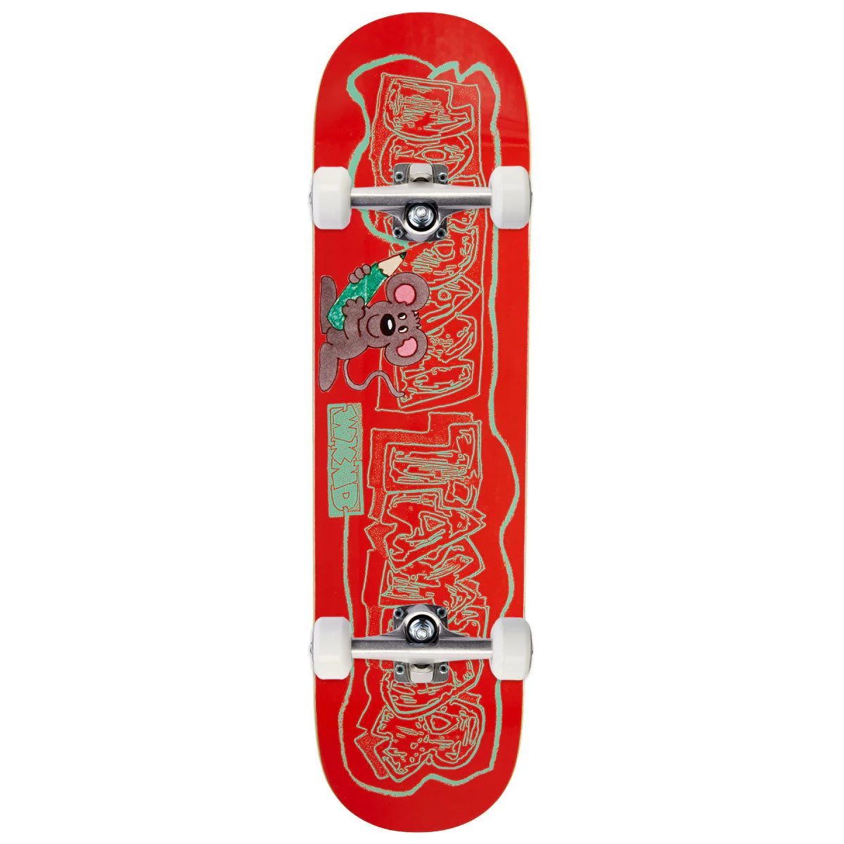 WKND Jotted Jordan Taylor SN Skateboard Complete - Red - 8.25"