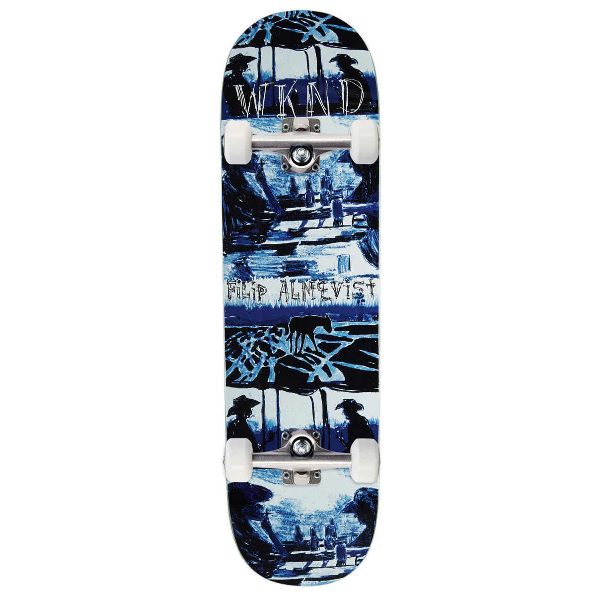 WKND Jubb Filip Almqvist SN Skateboard Complete - Blue - 8.60"