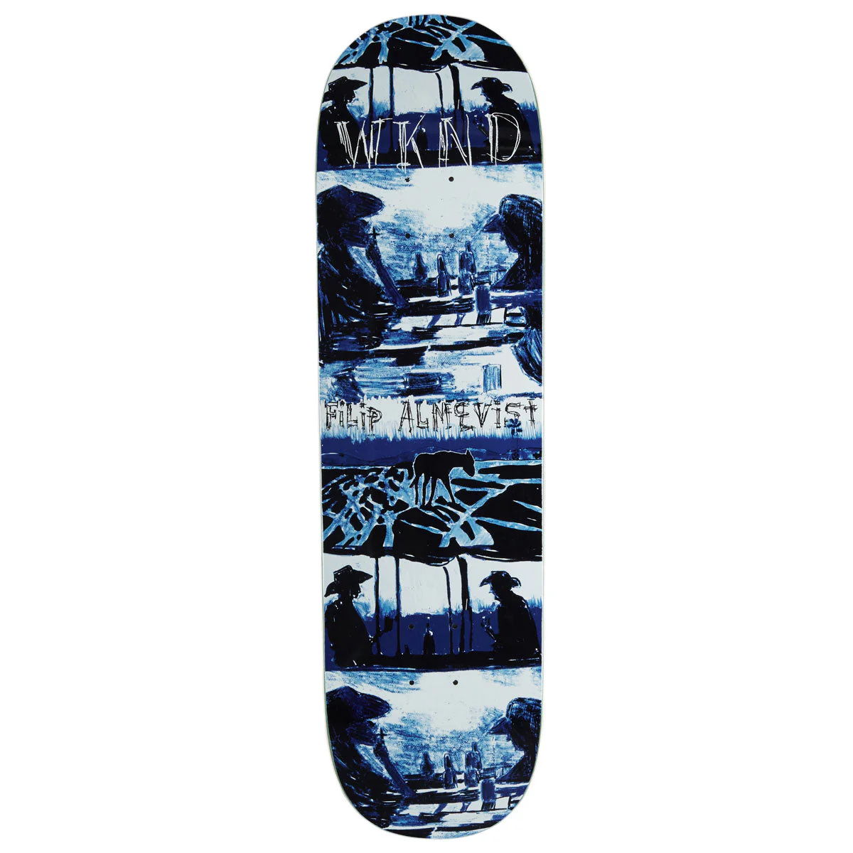 WKND Jubb Filip Almqvist SN Skateboard Deck - Blue - 8.60"