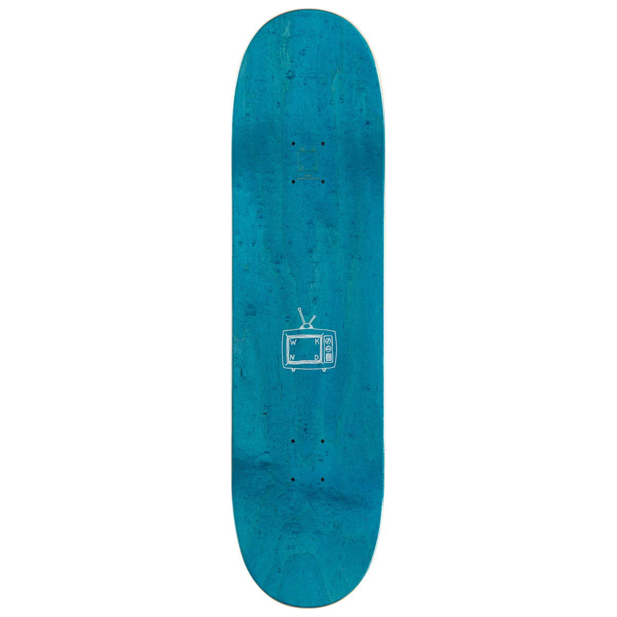 WKND Logo MC Skateboard Complete - Brown/Yellow - 8.50" - Image 2
