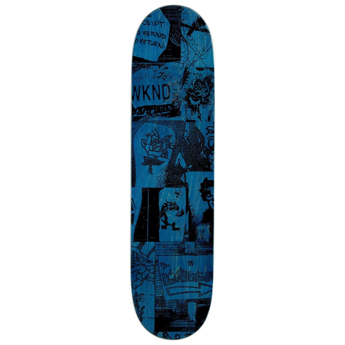WKND Please Do Not Lean On Glass Sarah Meurle WB Skateboard Deck - Multi - 8.125" - Image 2
