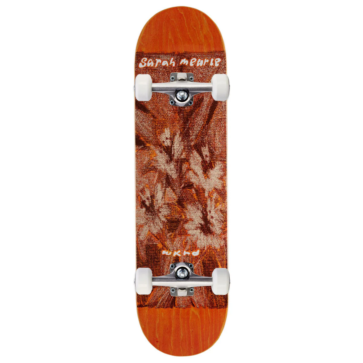 WKND Posy Sarah Meurle MC Skateboard Complete - Orange - 8.25"