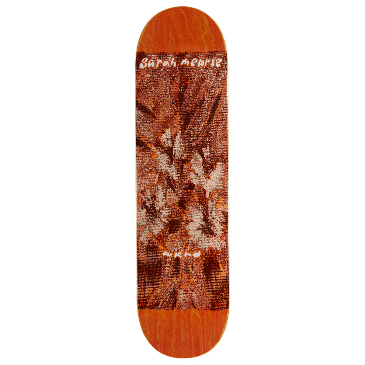 WKND Posy Sarah Meurle MC Skateboard Deck - Orange - 8.25"