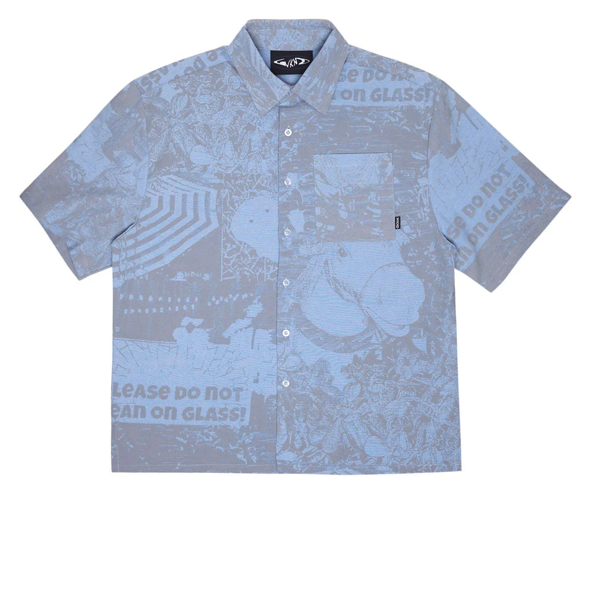 WKND Romeo Shirt - Blue Oxford