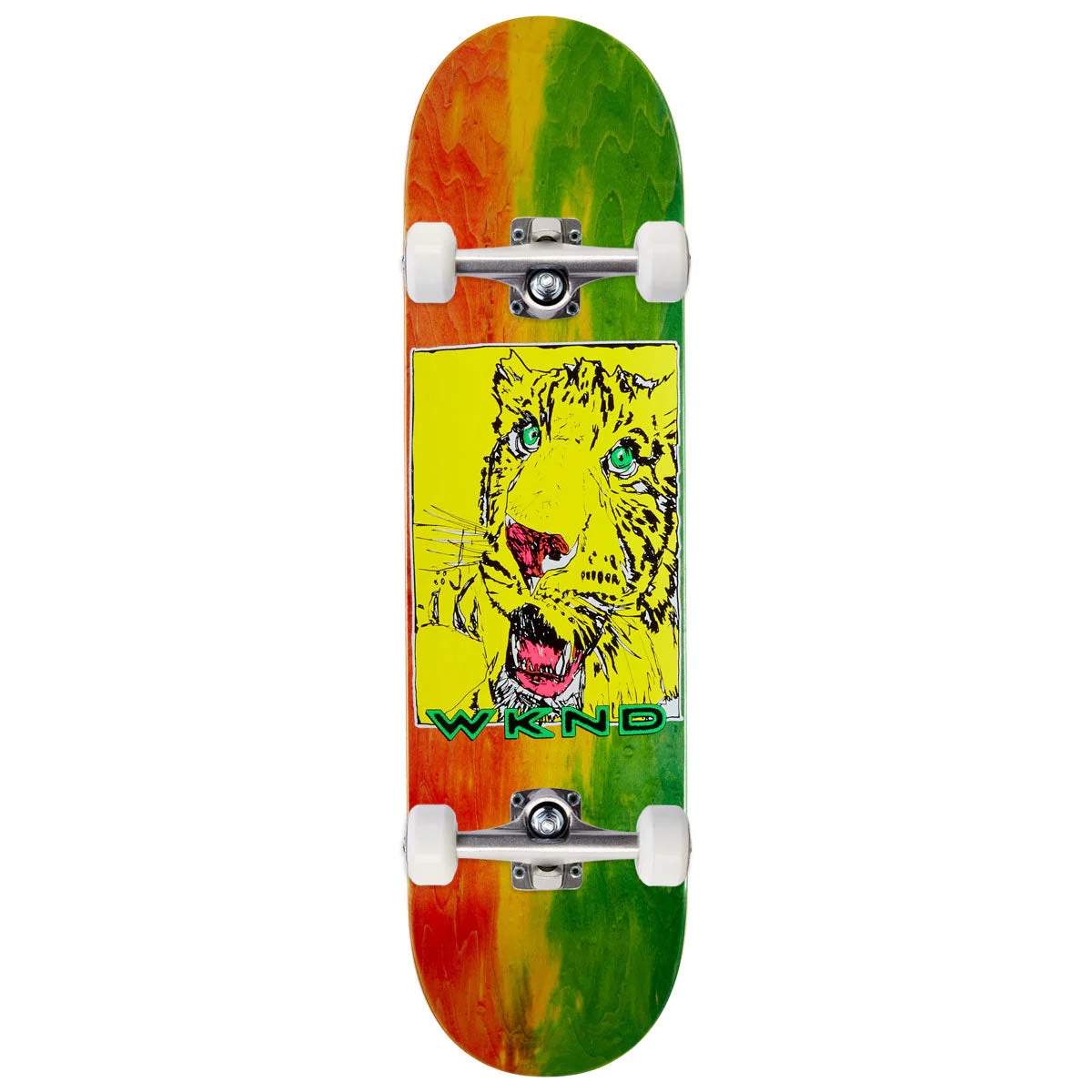WKND Tiger Team MC Skateboard Complete - Tie Dye - 8.25"