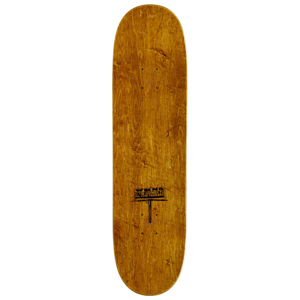 WKND Tiger Team PS Skateboard Deck - Tie Dye - 8.375" - Image 2