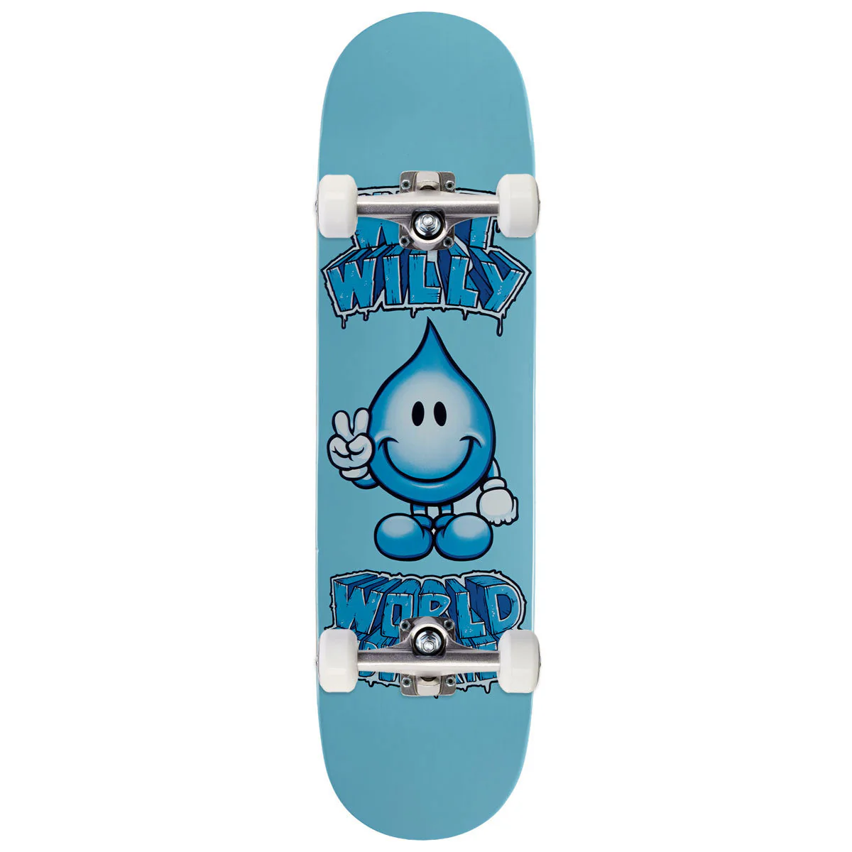 World Industries Ice Cold Wet Willy Skateboard Complete - 8.25"