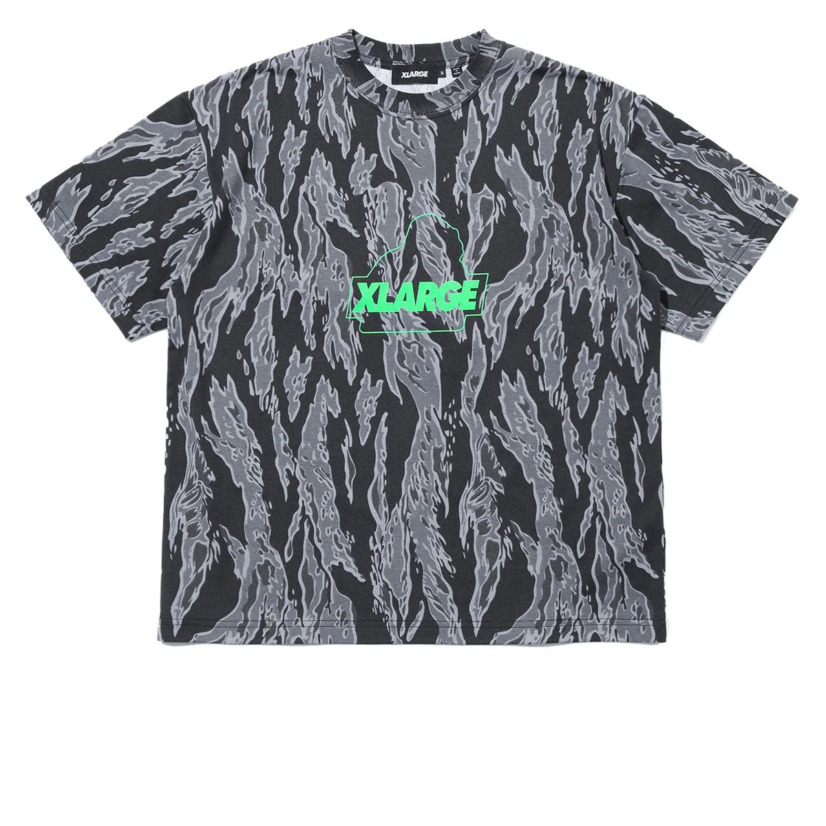 XLarge Camo Urban Logo T-Shirt - Charcoal