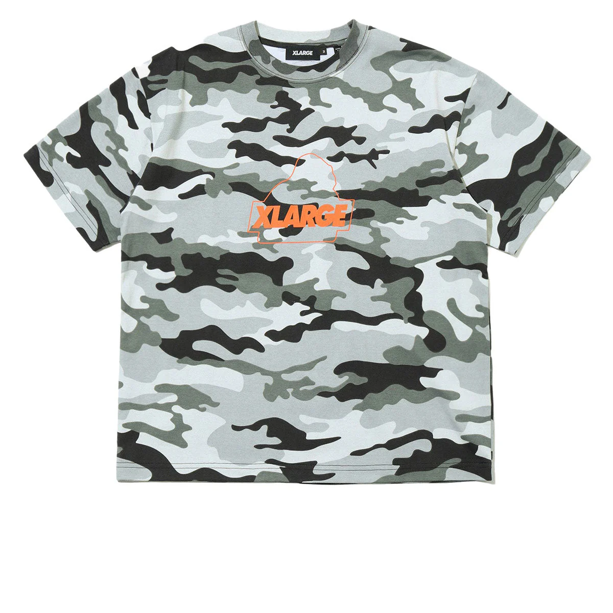 XLarge Camo Urban Logo T-Shirt - Grey
