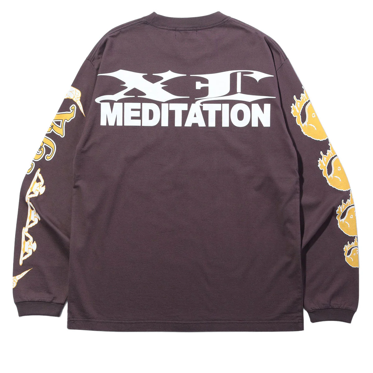 XLarge Meditation Long Sleeve T-Shirt - Purple - Image 2