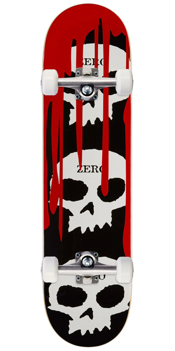 Zero 3 Skull Blood Skateboard Complete - 8.00"