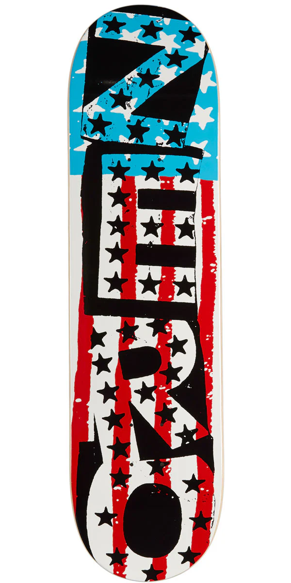 Zero American Punk Skateboard Deck - 8.25"