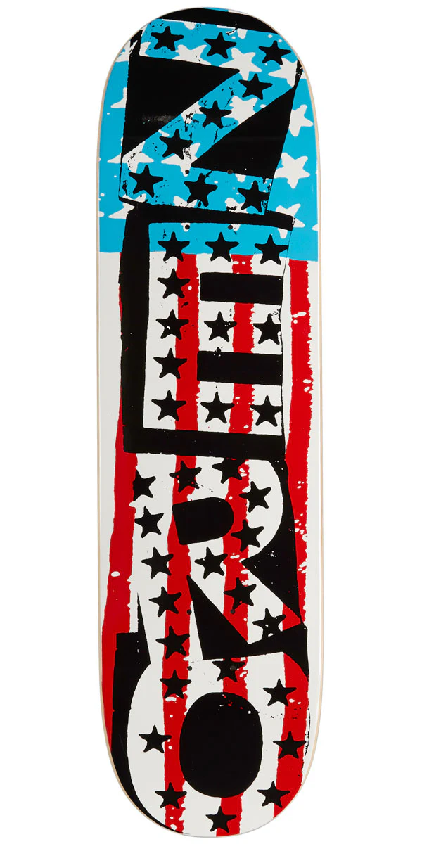 Zero American Punk Skateboard Deck - 8.50"