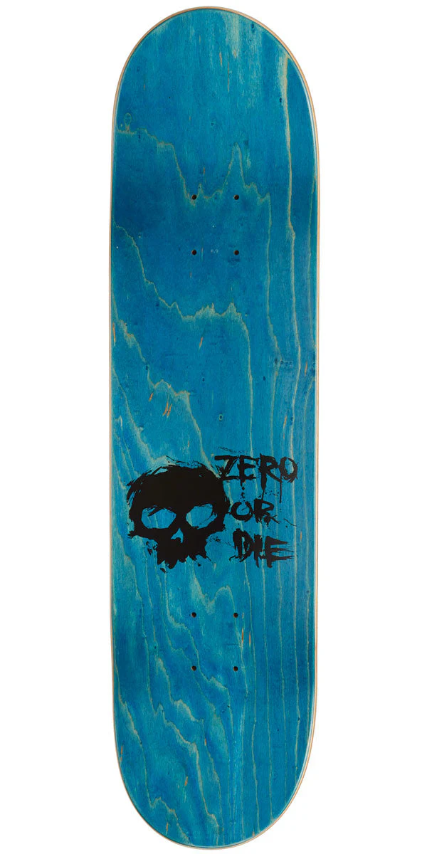 Zero Blood Skull Skateboard Deck - 8.00" - Image 2