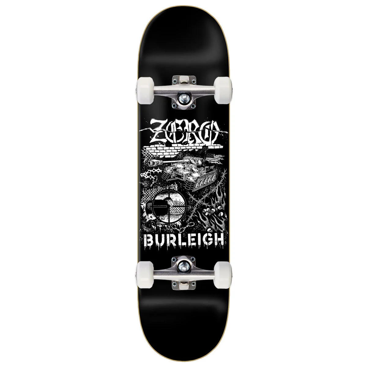 Zero Burleigh Black Sheep Skateboard Complete - 8.50"