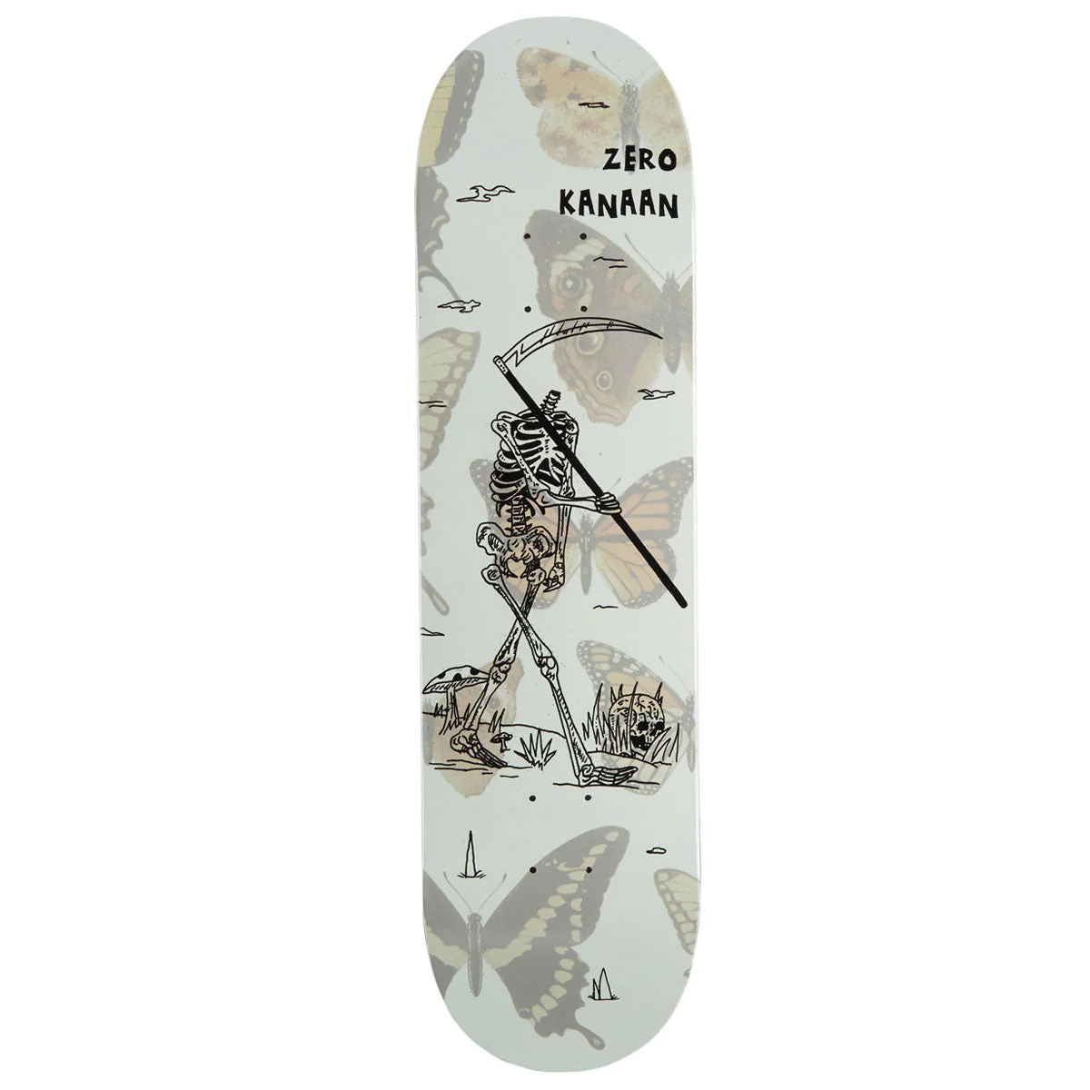 Zero Heavy Slime Kanaan Dern Skateboard Deck - 8.25"