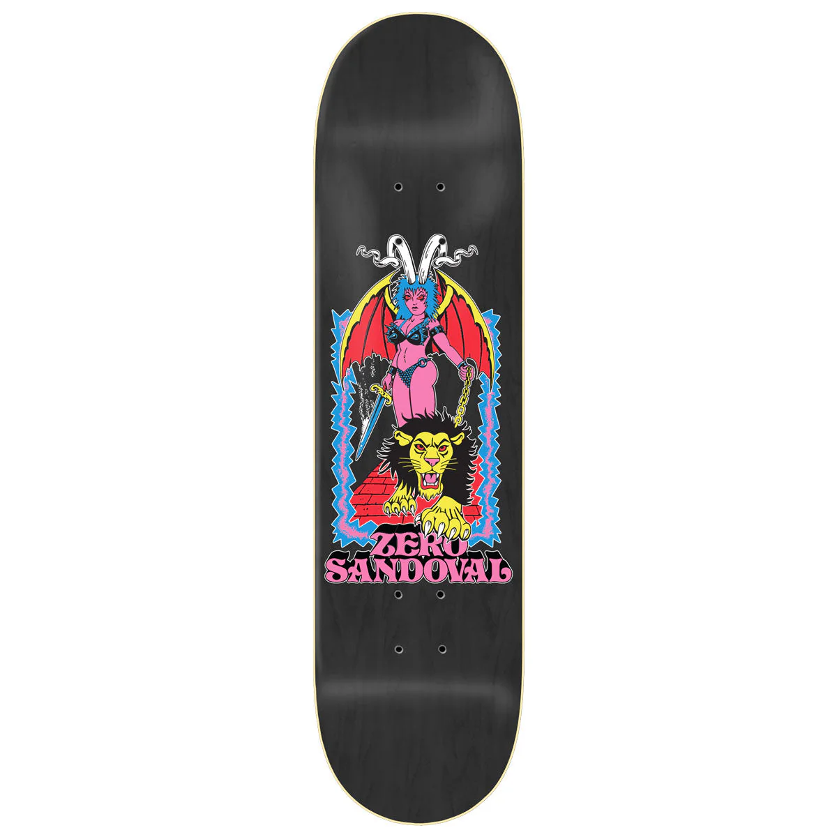 Zero Lion Queen Sandoval Skateboard Deck - 8.25"