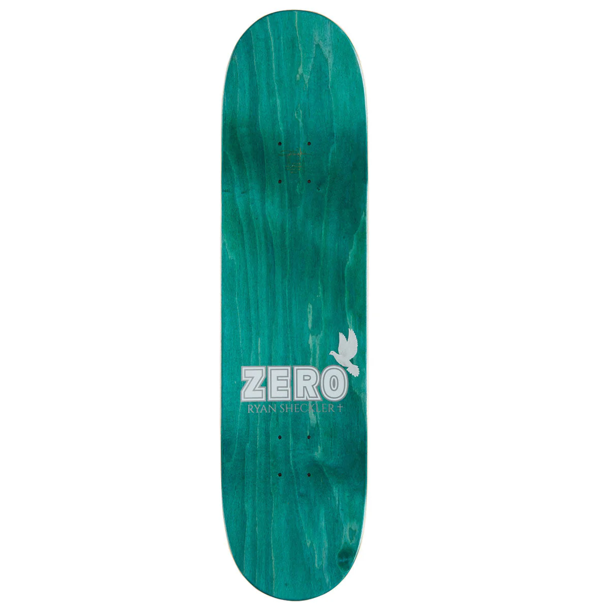 Zero Sheckler Signature Bold Doves Skateboard Deck - 8.25" - Image 2