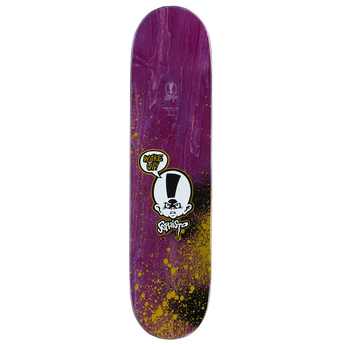 Zero Sophisto Head Logo EX7 Skateboard Complete - 8.00" - Image 2