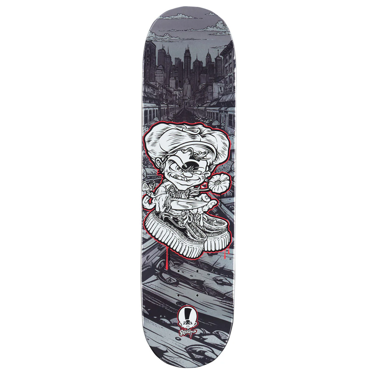 Zero Sophisto Knife Kid EX7 Skateboard Deck - 8.25"