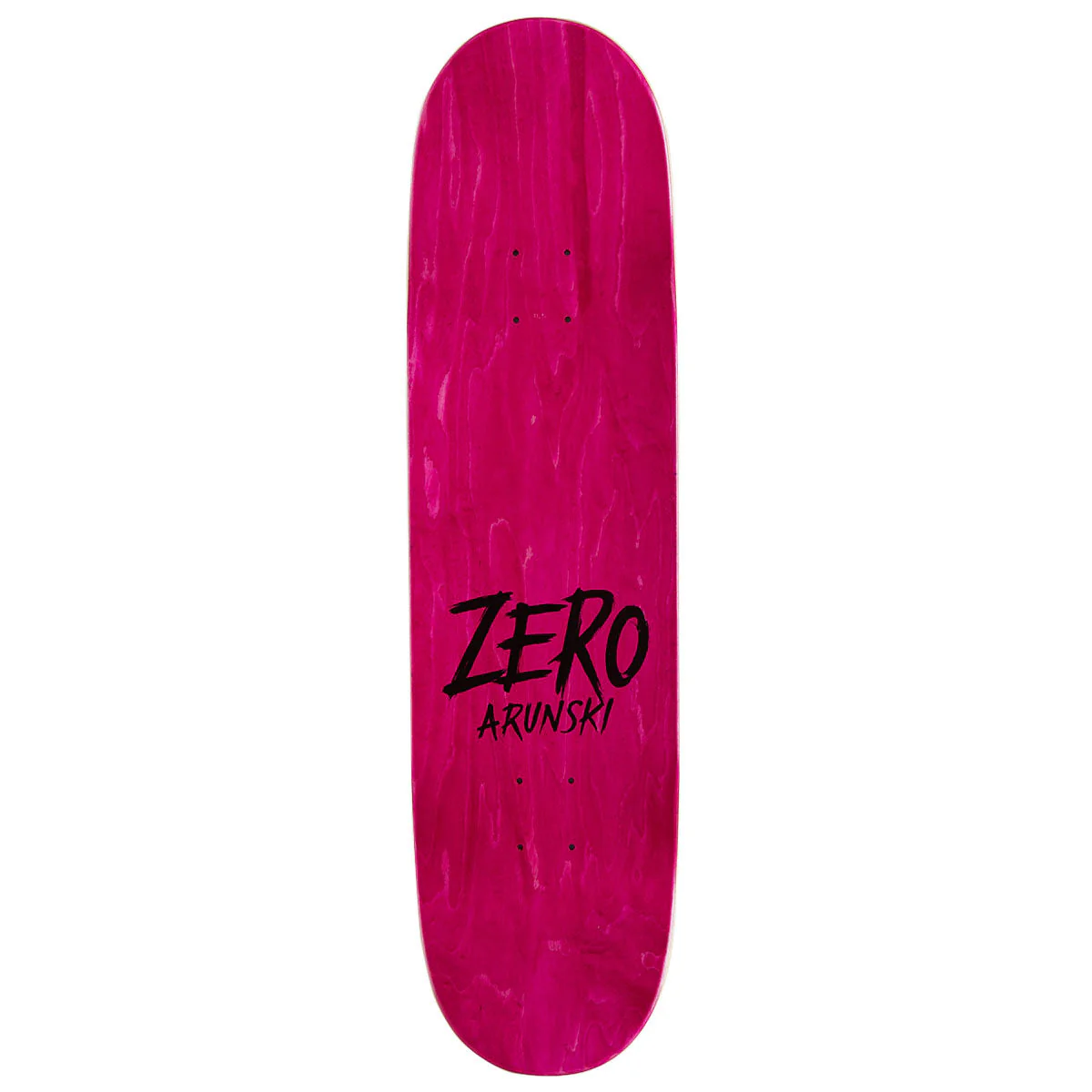 Zero St Paddy's Leprechaun Arunski Skateboard Deck - Green Foil - 8.50" - Image 2