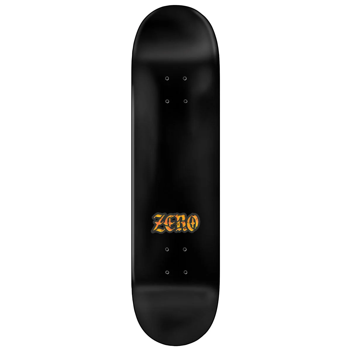 Zero Stained Glass Single Skull Skateboard Complete - Yellow - 8.25" - Image 2